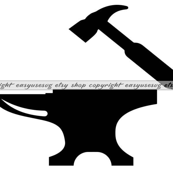 Anvil, Anvil SVG, Blacksmith SVG, Anvil SVG cut file, Anvil dxf, Anvil png, Anvil silhouette, Anvil clipart, Anvil cut file #2