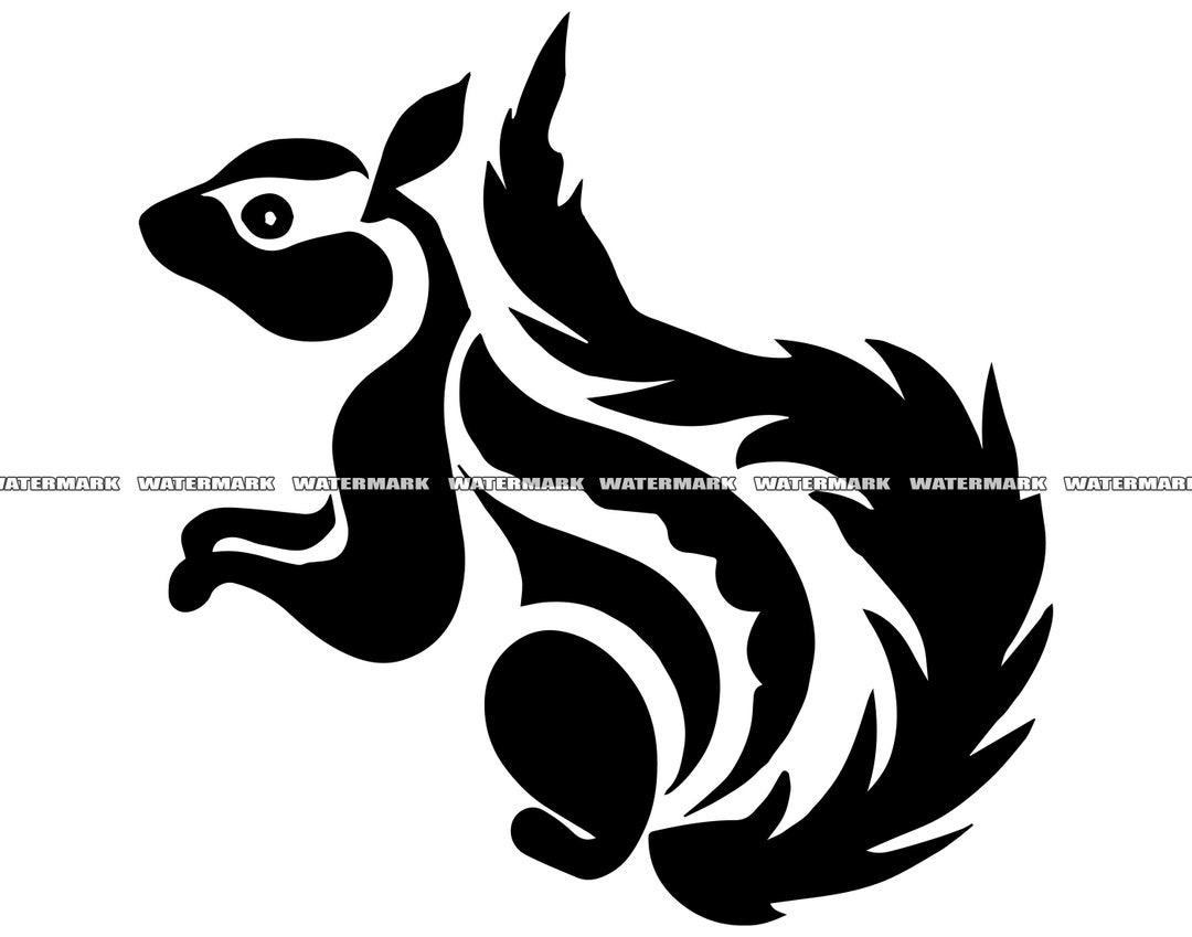 Squirrel SVG Squirrel Cut File Squirrel DXF Squirrel PNG - Etsy