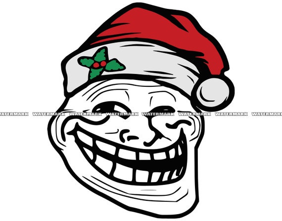 Crazy Troll Face Social Media | Sticker