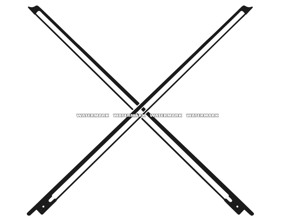 Violin Bow SVG, Violin Logo, Violin Bow Cut File, Violin Bow DXF