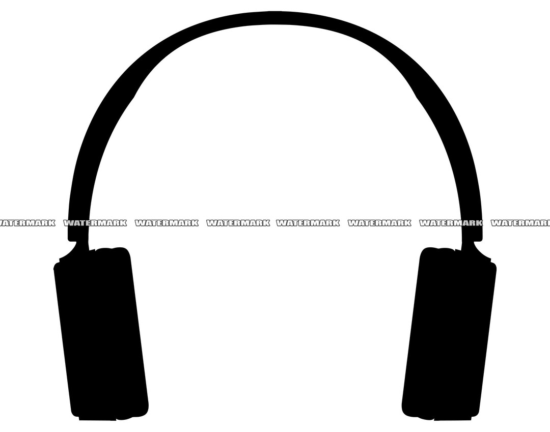 Headphone SVG Headphone Cut File Headphone DXF Headphone Etsy
