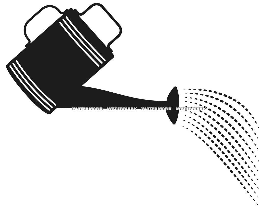 Watering Can SVG Watering Can Cut File Watering Can DXF - Etsy