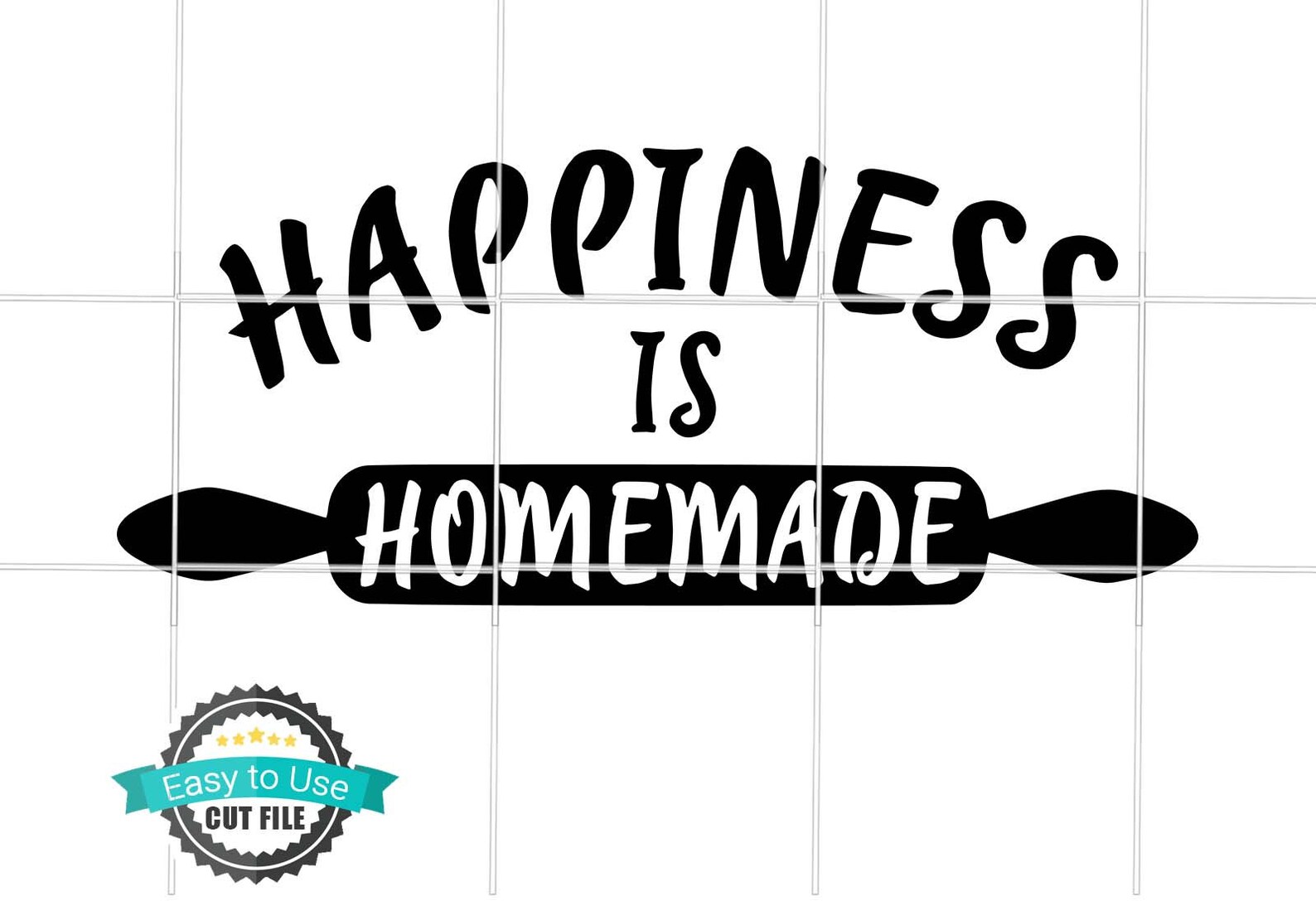 Happiness is Homemade Svg Instant Download SVG JPEG PNG - Etsy