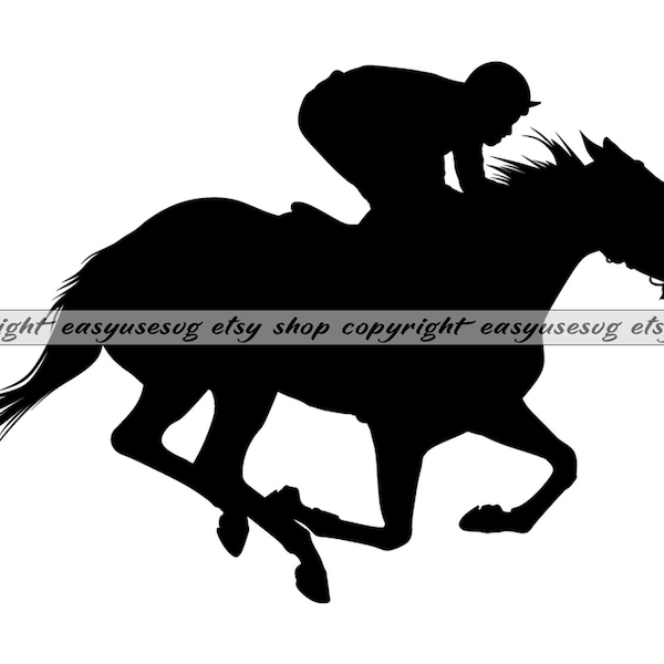 Horse Race SVG #2 Horse Race DXF, Horse Race PNG, Horse Race Clipart, Horse Race Silhouette, Horse Race Cut File