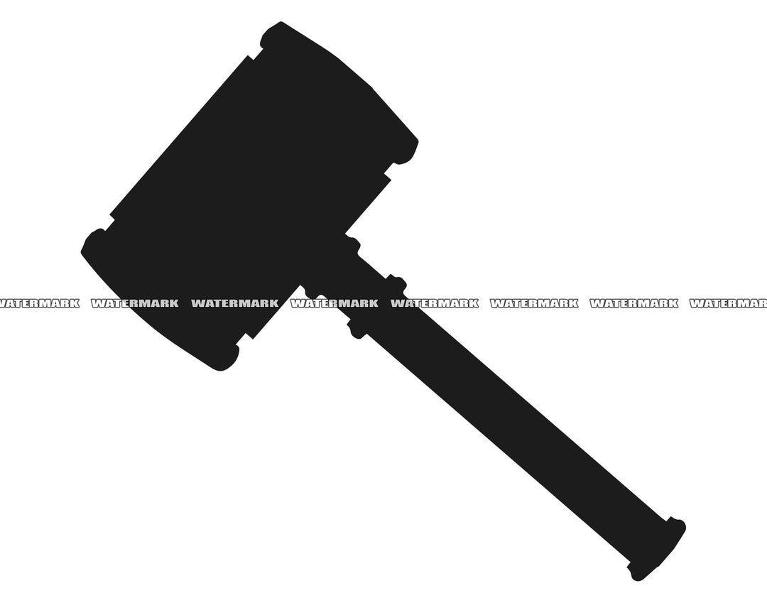 Gavel SVG Gavel Cut File Gavel DXF Gavel PNG Gavel - Etsy