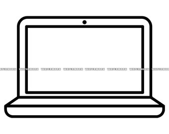 Laptop Cut File - Etsy