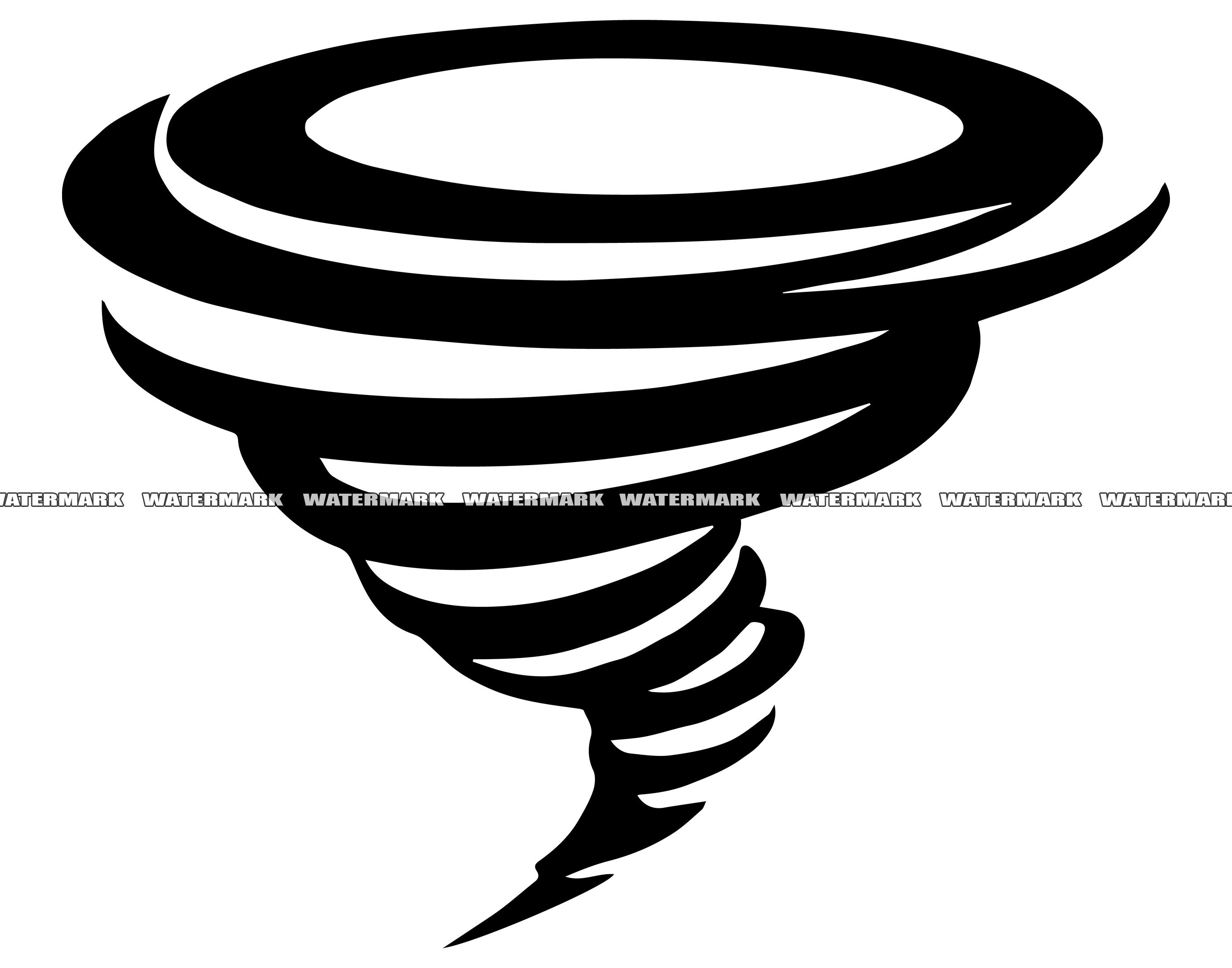 Tornado Clip Art Black And White