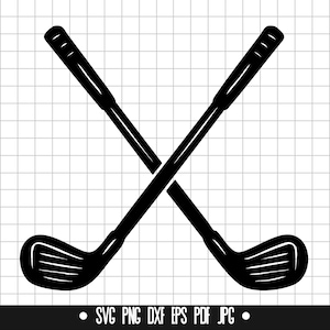 Golf Clubs Svg, Golf Svg, Golfer Svg, Golfing Svg, Sports Svg, Golf Ball Svg, Clipart, Cut File, Digital File, Svg File