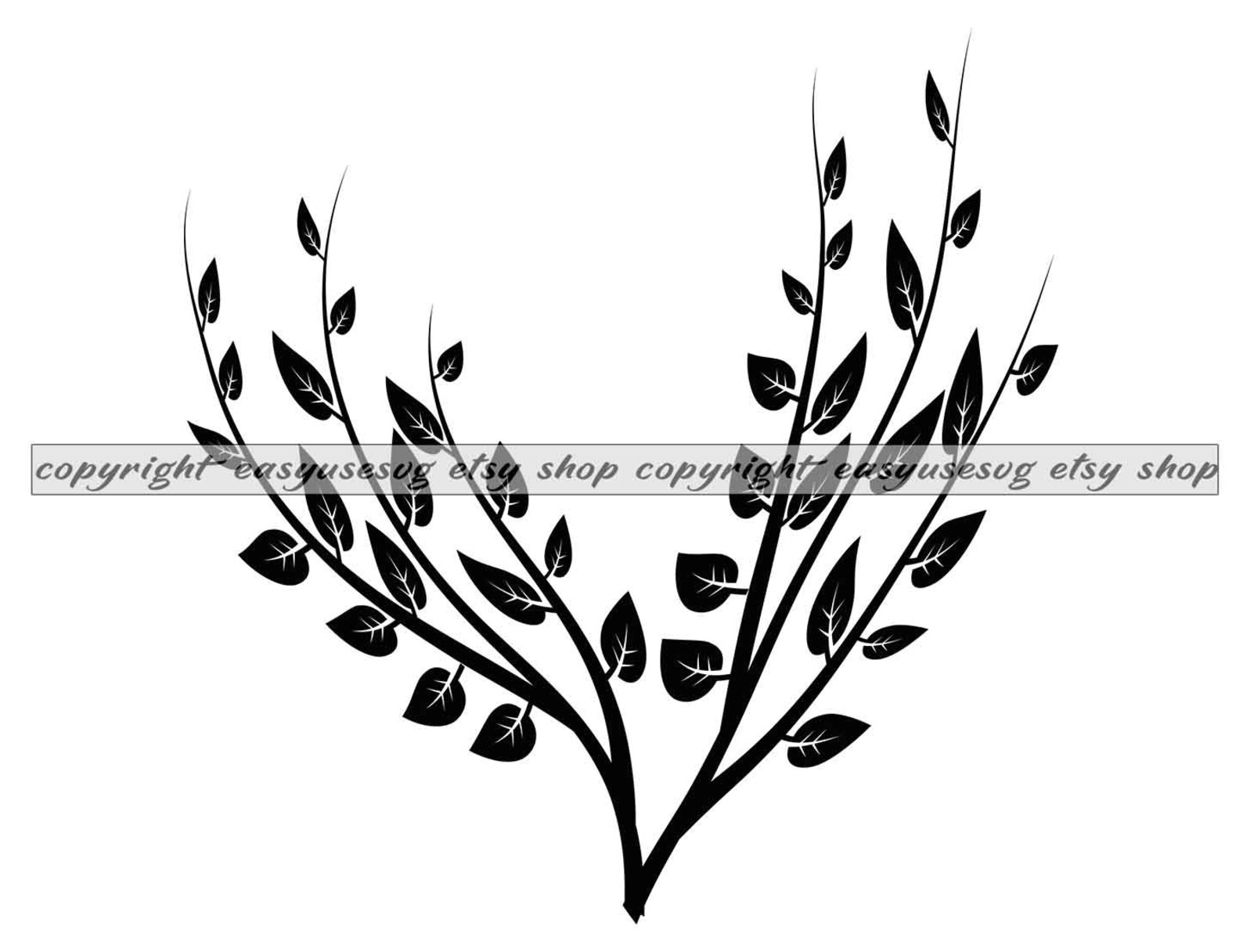Ast SVG Zweig SVG Zweig Svg Bough Svg Busch Svg Strauch - Etsy Österreich