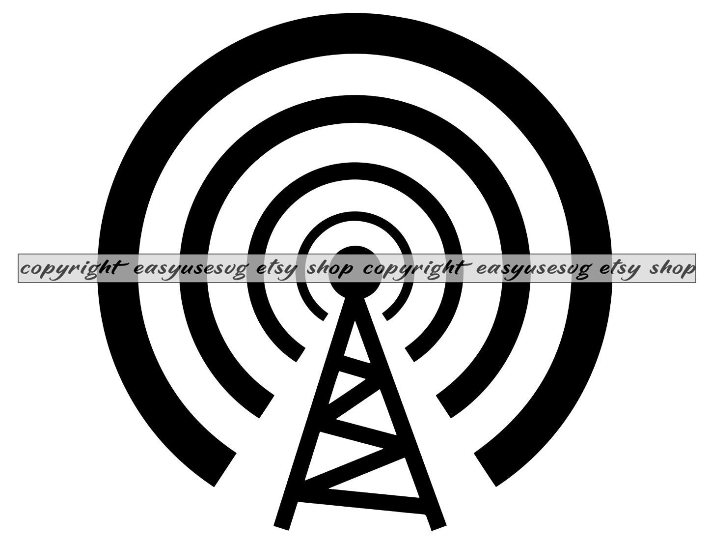 Radio Tower Clipart