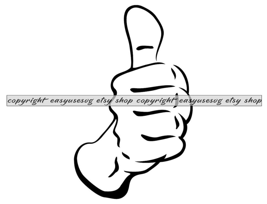 Daumen hoch SVG Daumen hoch DXF Daumen hoch PNG Daumen hoch - Etsy.de