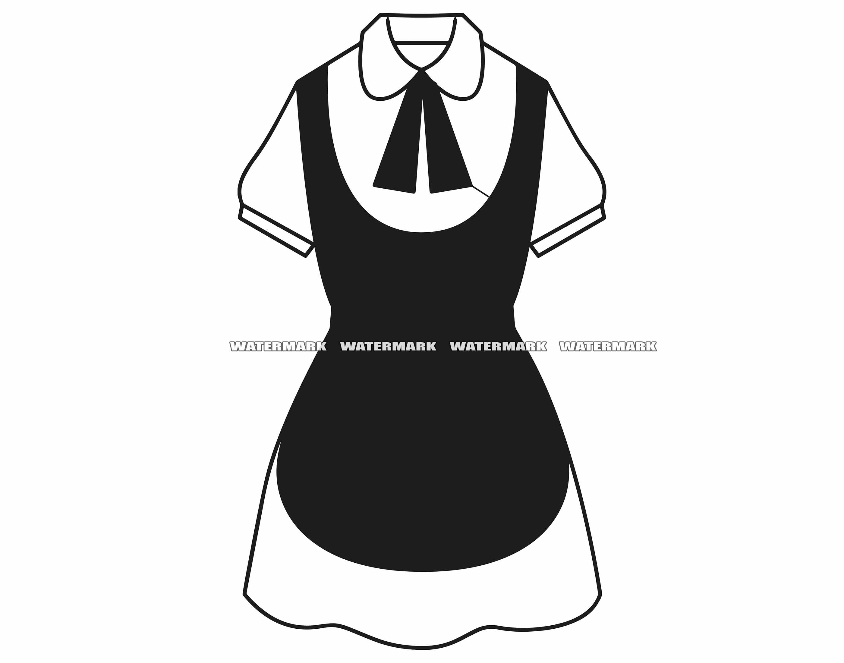 36 Designs Maid Uniform Sewing Pattern Crystaaleeha