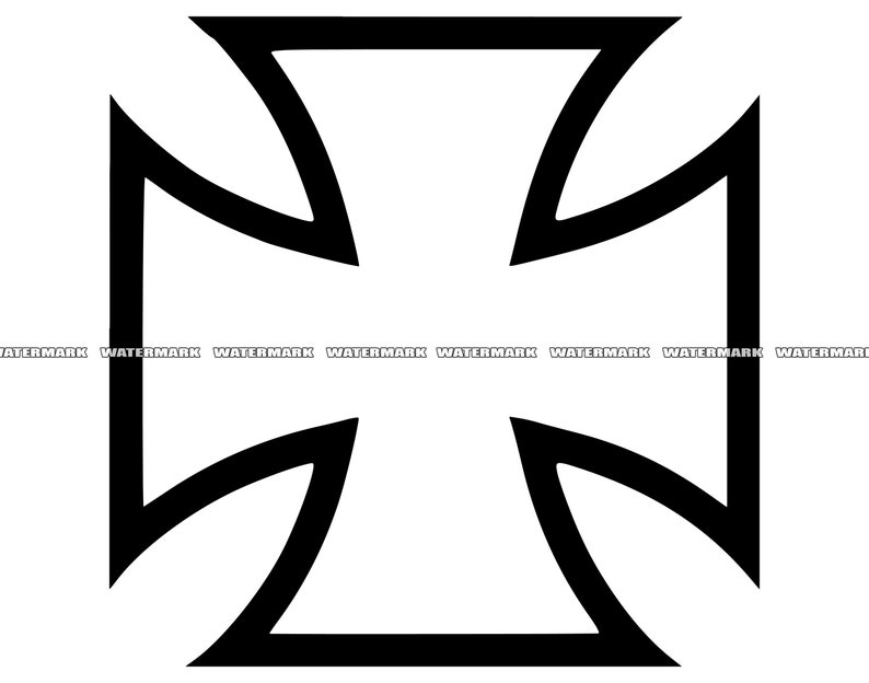 Buy Iron Cross SVG Iron Cross Cut File Iron Cross DXF Iron Online in