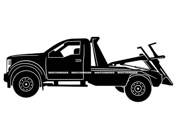 Tow Truck SVG 1 Tow Truck DXF Tow Truck PNG Tow Truck - Etsy