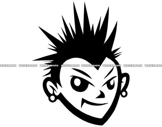 Emo cabelo PNG Download Imagem