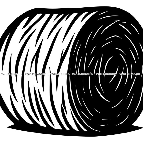 Bale of Hay Clipart - Etsy Australia