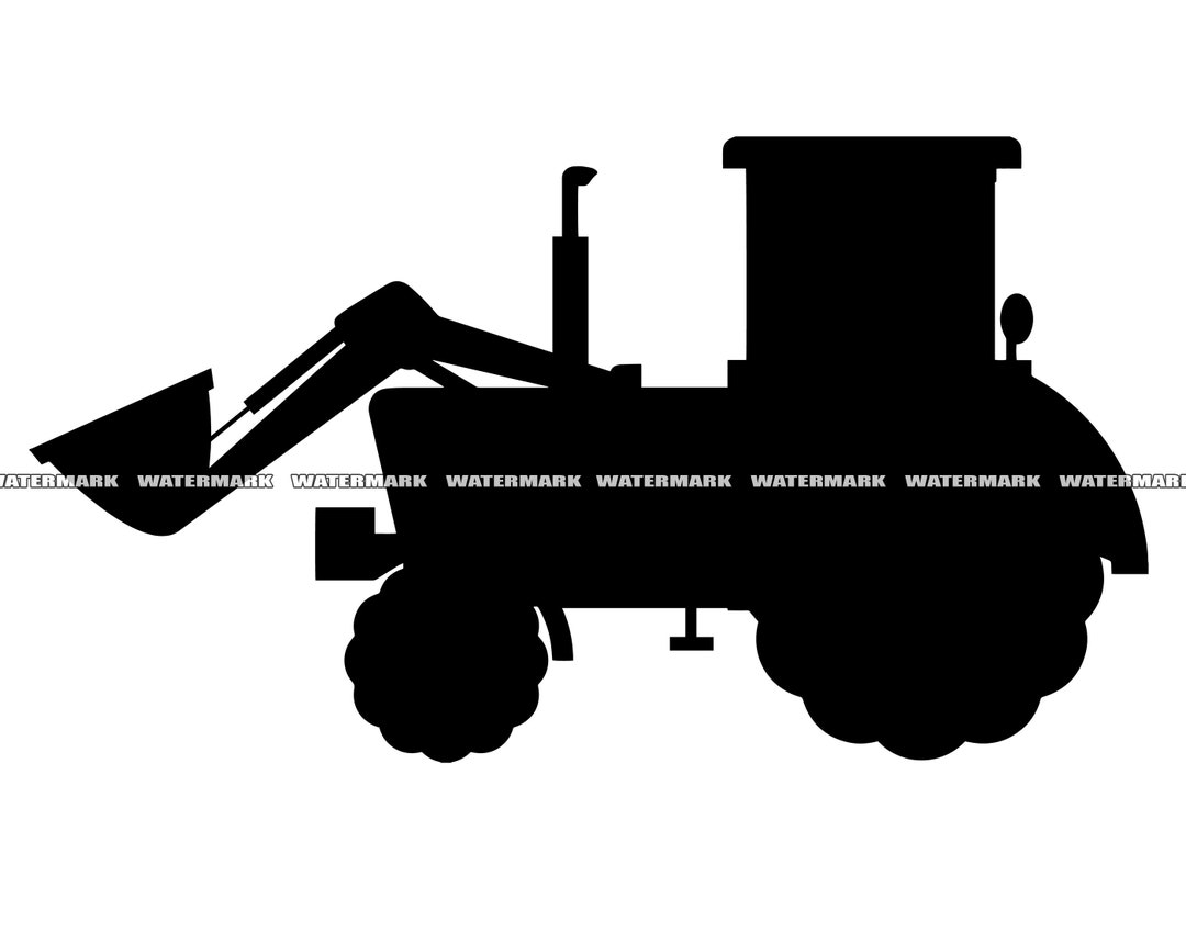 Tractor SVG 1 Tractor Cut File Tractor DXF Tractor PNG - Etsy