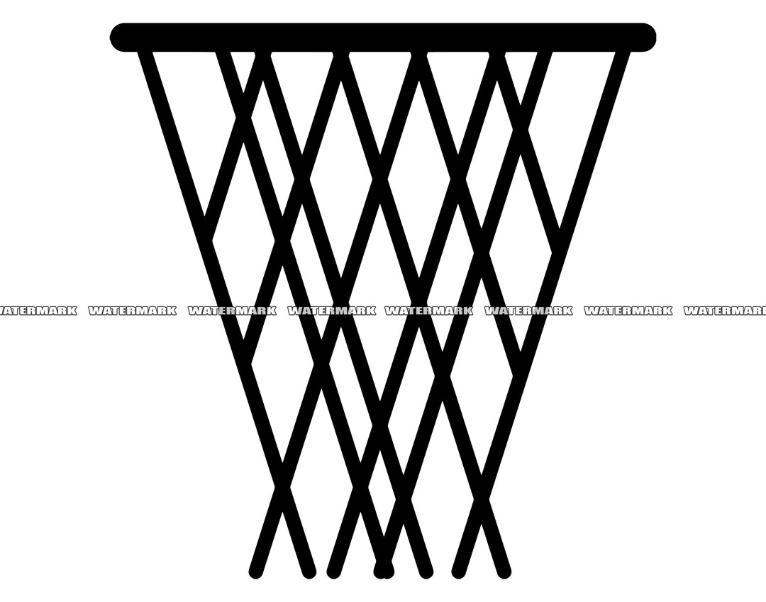 Basketball Hoop SVG Basketball Hoop Cut File Basketball Hoop Etsy