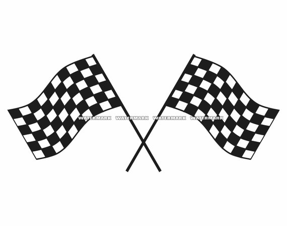 Checkered Flag SVG 1 Checkered Flag Cut File Checkered - Etsy