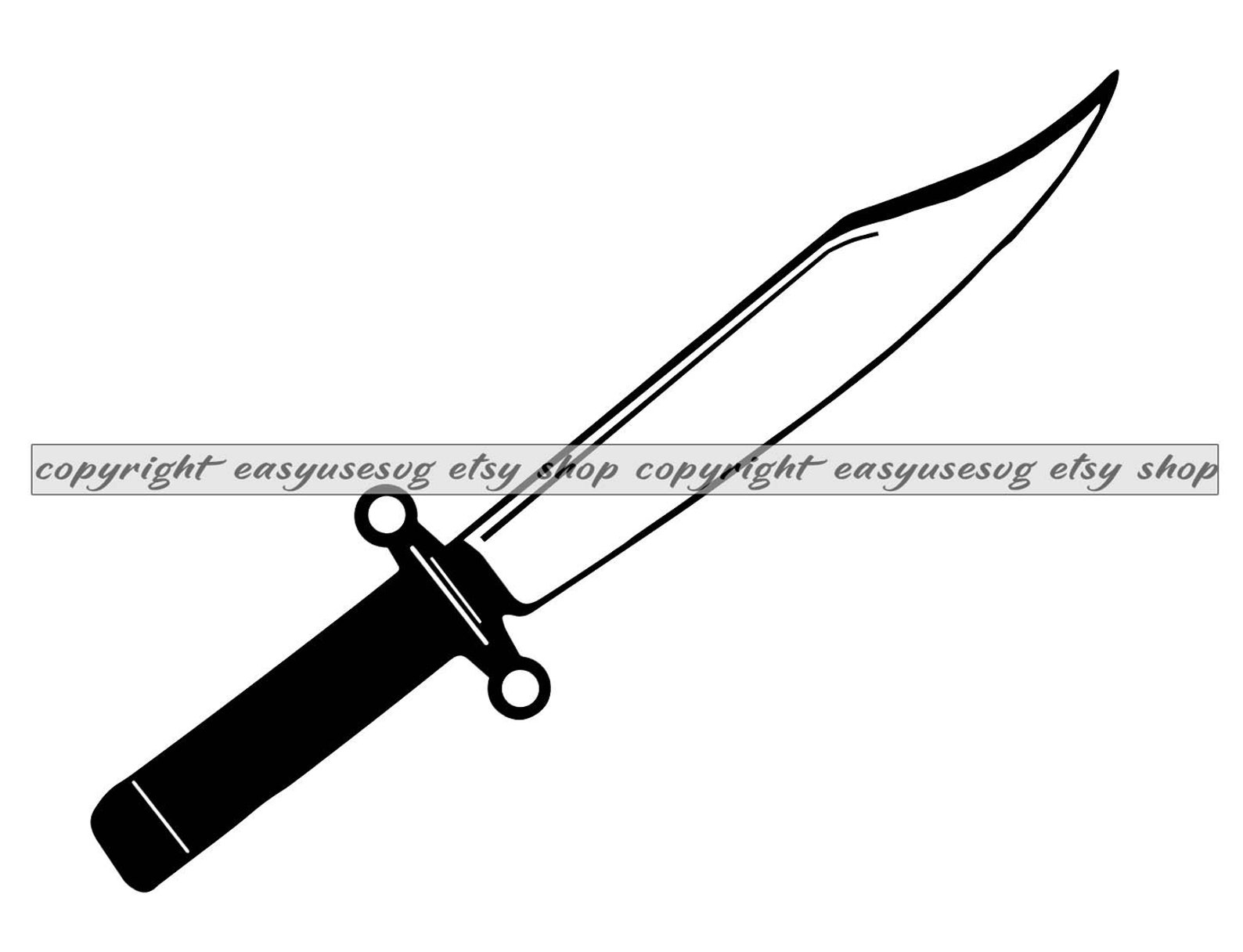 Knife SVG Knife DXF Knife PNG Knife Clipart Knife Etsy