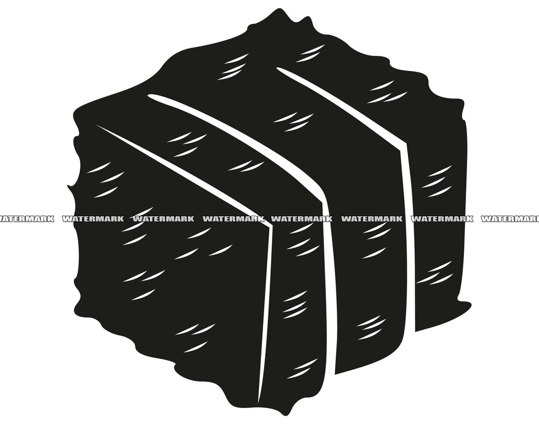 Hay Bale SVG, #1, Hay Bale Cut File, Hay Bale DXF, Hay Bale PNG, Hay ...