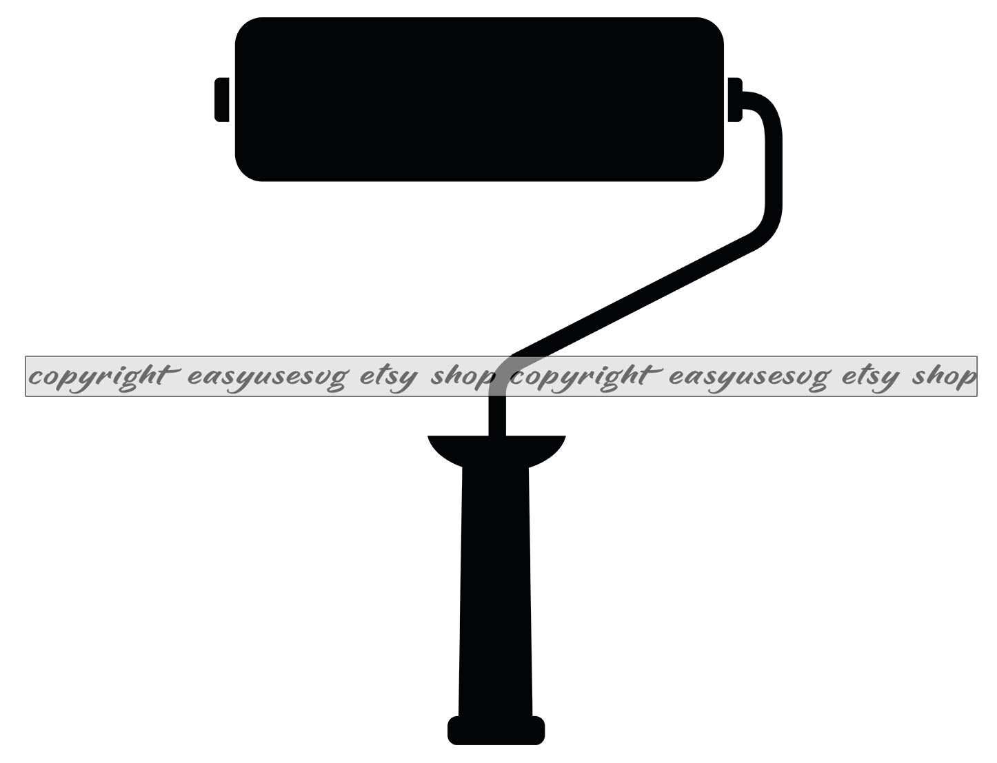 Paint Roller Paint Roller SVG Paint Roller SVG Cut File Etsy Australia