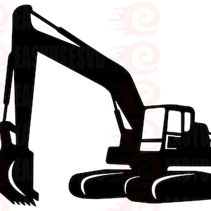 Excavator SVG / Construction SVG / Excavator clipart / Excavator Cut File / Excavator PNG #1