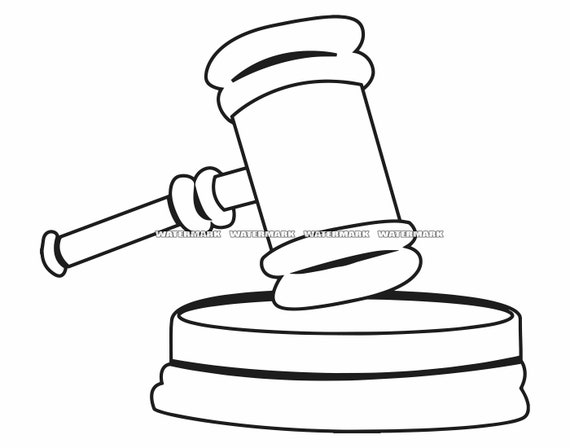 Gavel SVG Gavel Cut File Gavel DXF Gavel PNG Gavel | Etsy
