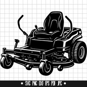 Zero Turn grasmaaier Svg, maaier gesneden bestand Svg, maaien Svg, grasmaaier Svg, grasmaaier Clipart Svg