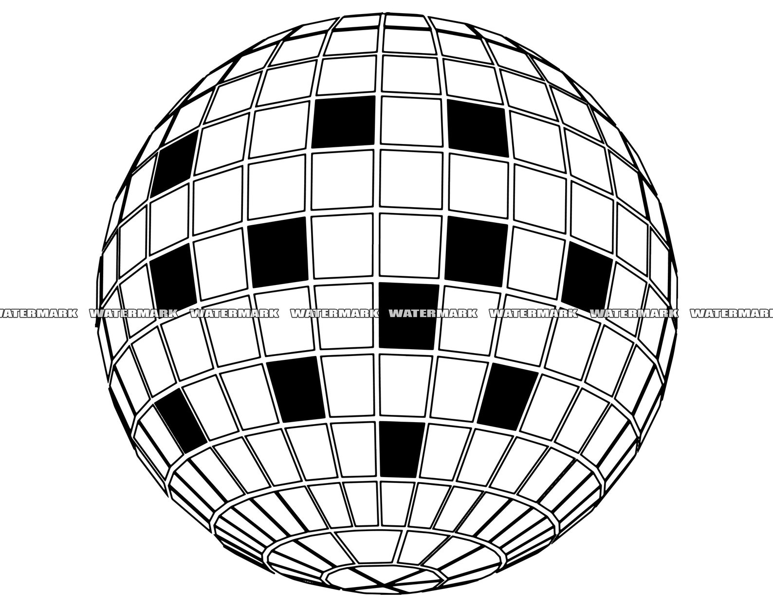 Disco Ball SVG 4 Disco Ball Cut File Disco Ball DXF Disco Etsy