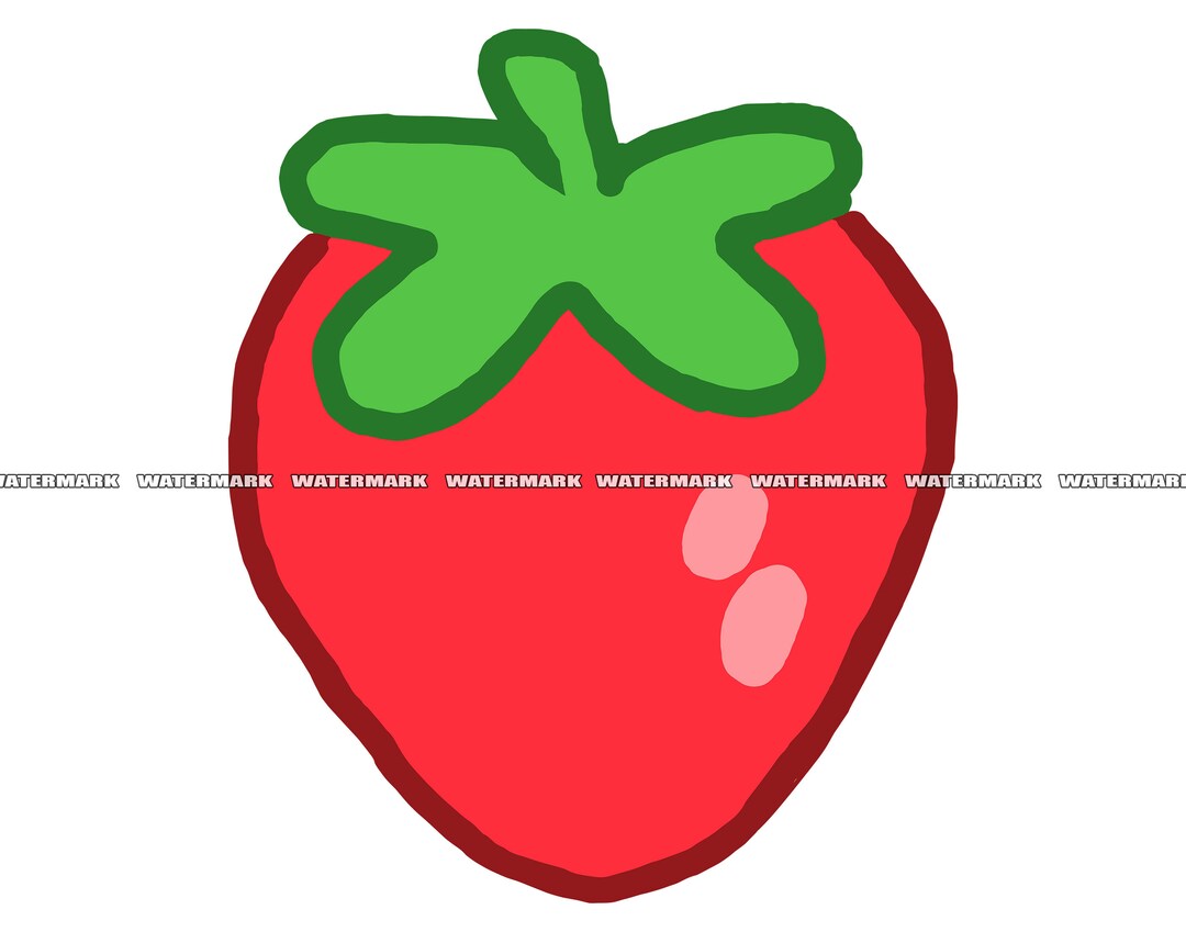 Mabel Strawberry SVG Mabel Strawberry Cut File Mabel Etsy