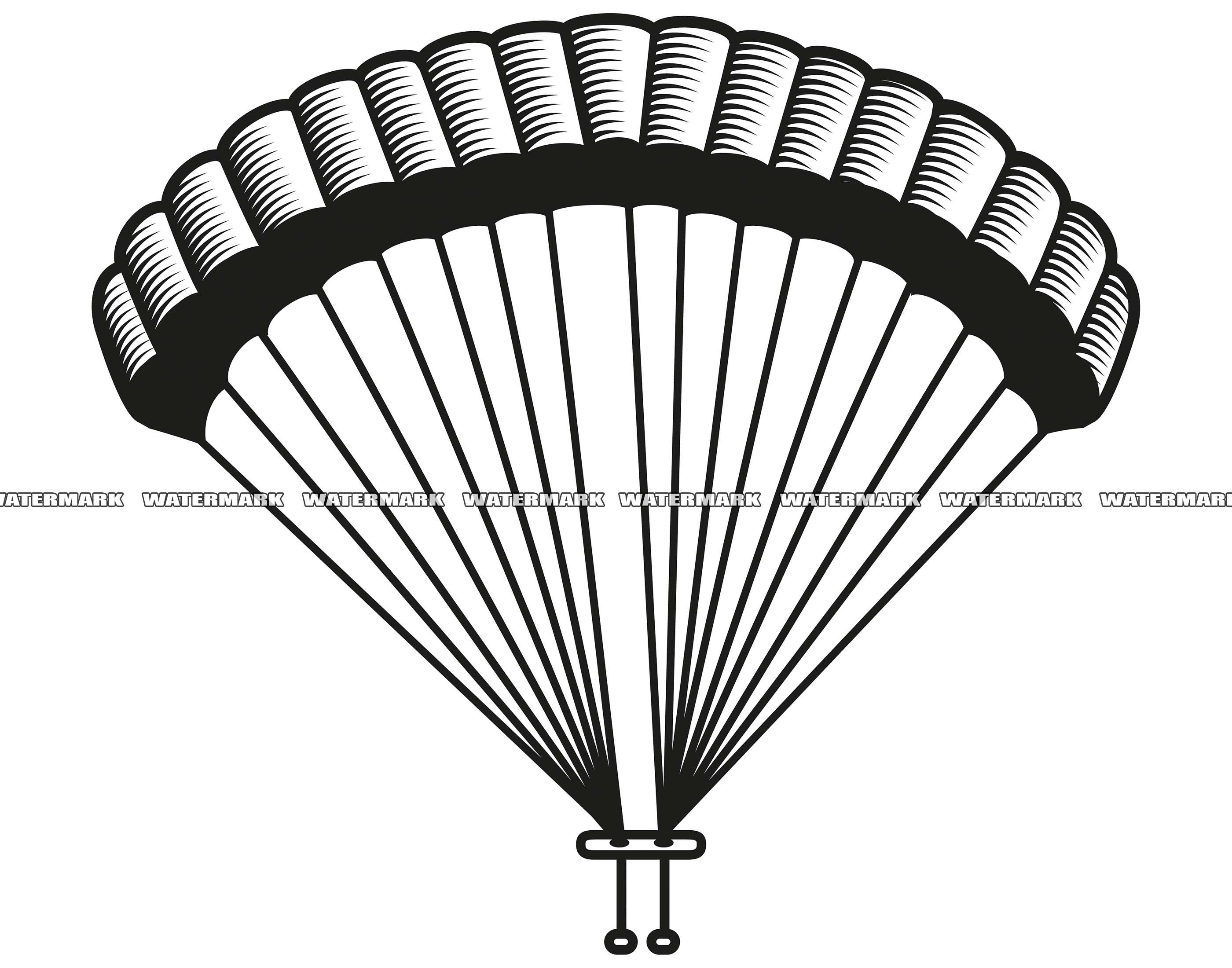 Parachute SVG Parachute Cut File Parachute DXF Parachute Etsy Israel