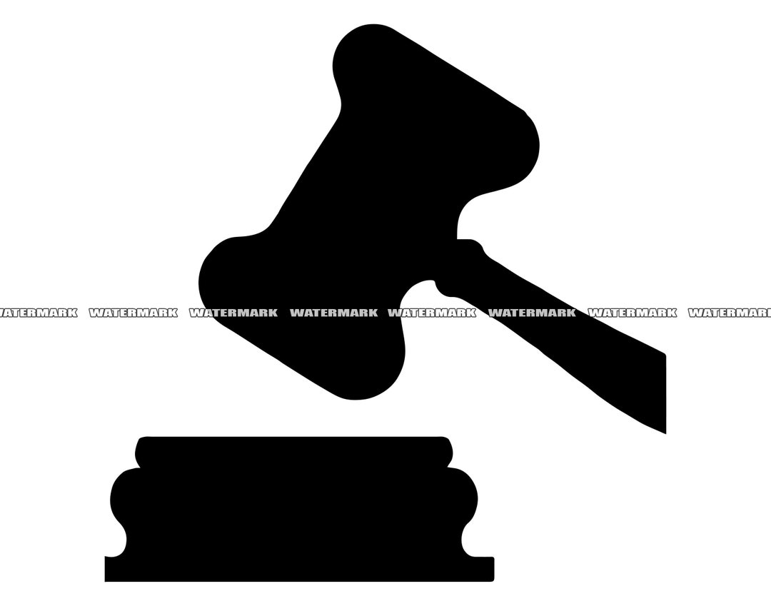 Gavel SVG Gavel Cut File Gavel DXF Gavel PNG Gavel - Etsy