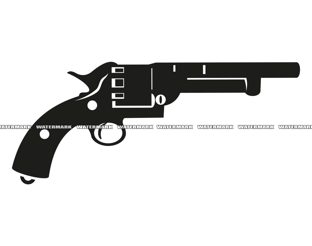 Revolver SVG Revolver Cut File Revolver DXF Revolver PNG - Etsy