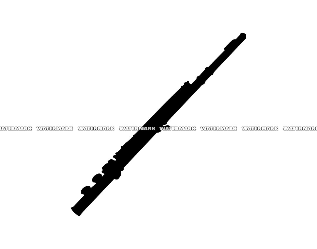 Flute SVG, 2, Flute Cut File, Flute DXF, Flute PNG, Flute Clipart