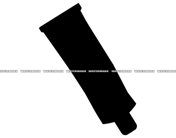 Toothpaste Dxf Toothpaste Silhouette