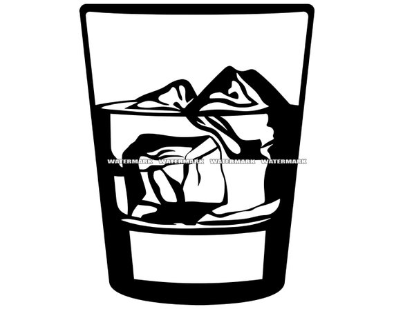 Whiskey Glass SVG, Alcohol SVG #5 Alcohol DXF, Alcohol Png, Alcohol  Clipart, Alcohol Silhouette, Alcohol Cut File, Alcohol Logo