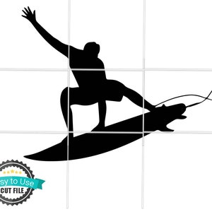 33x Surf SVG | Surfing silhouette | Surfer clipart | Surf Board SVG |  Hawaii svg | Surf Logo | Surf decal | Surf Van | Cut file | Print file