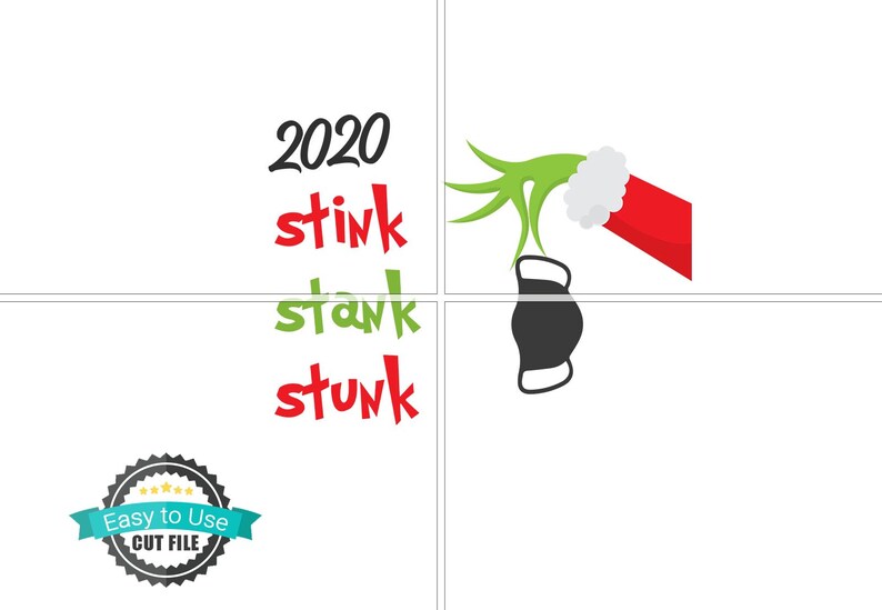 Download Grinch svg Christmas 2020 SVG Stink Stank Stunk SVG Stink ...