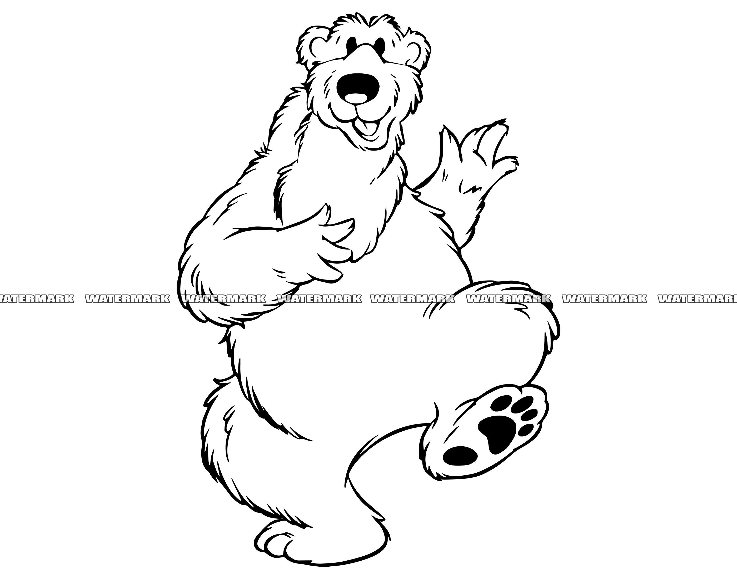 Dancing Bear - wide 8