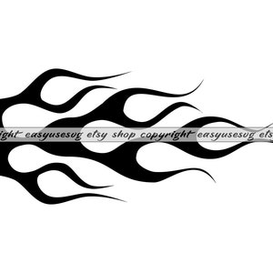 Racing Flame SVG, Flame SVG, Speed SVG, Race Svg, Racing Flame Clipart, Racing Flame Files for Cricut, Dxf, Png, Eps, Vector