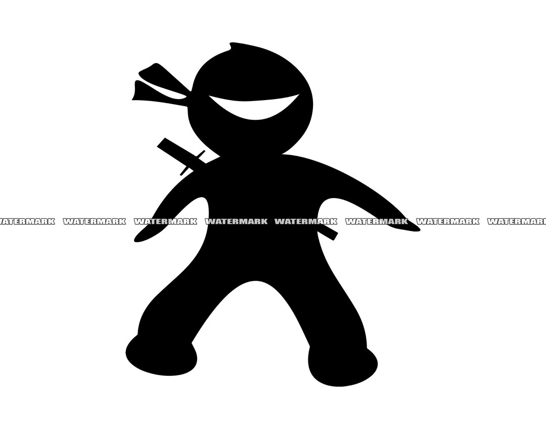 Ninja SVG, 2, Ninja Cut File, Ninja DXF, Ninja PNG, Ninja Clipart ...