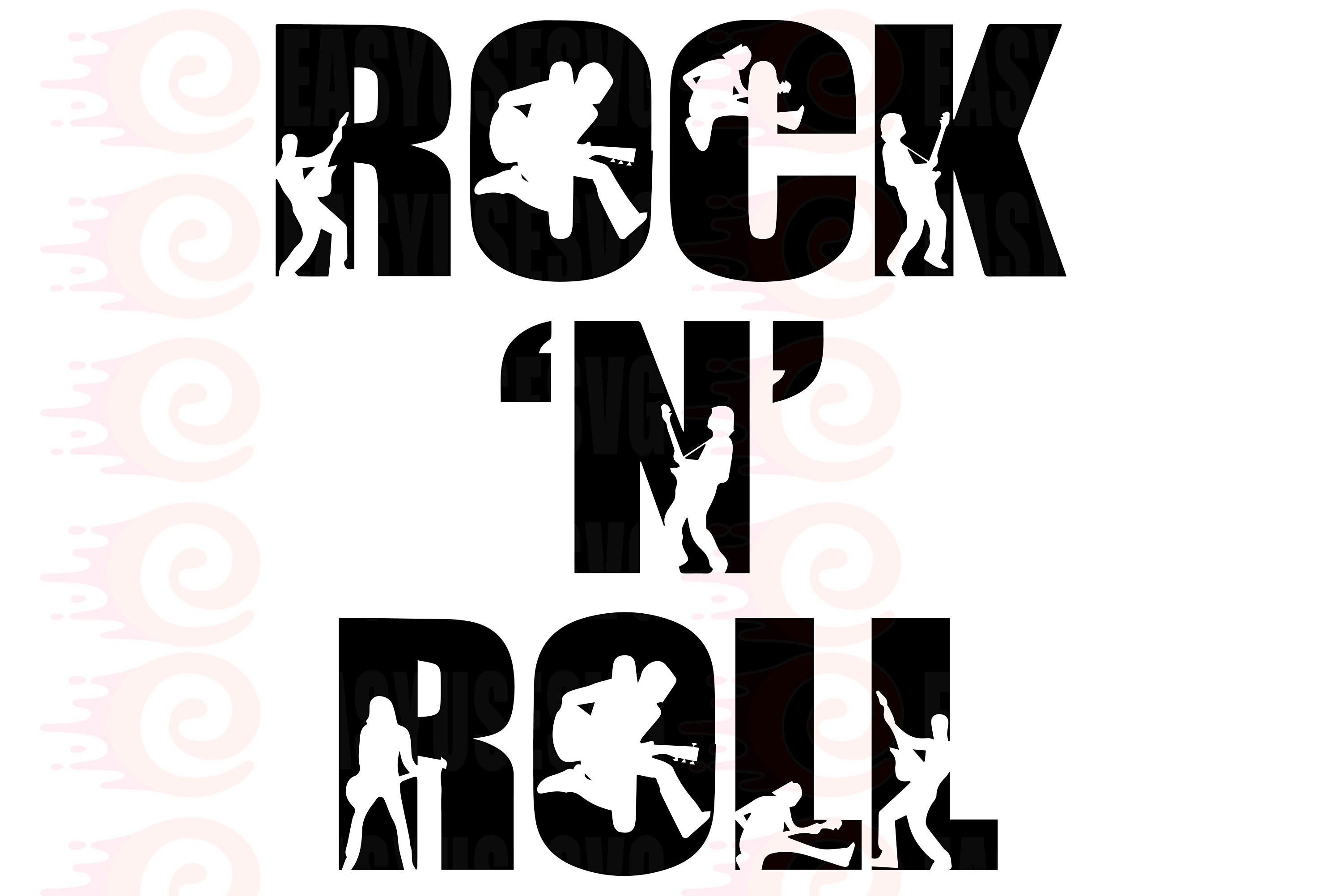 Rock SVG, Rock'n Roll SVG, Rock Band SVG, Rock Clipart, Rock Png, Rock ...