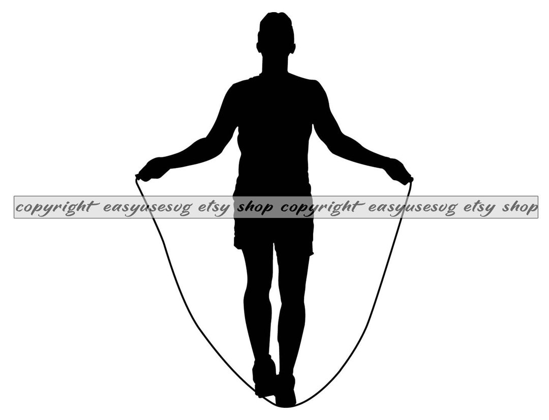 Jump Rope SVG 1 Jump Rope DXF, Jump Rope PNG, Jump Rope Clipart, Jump
