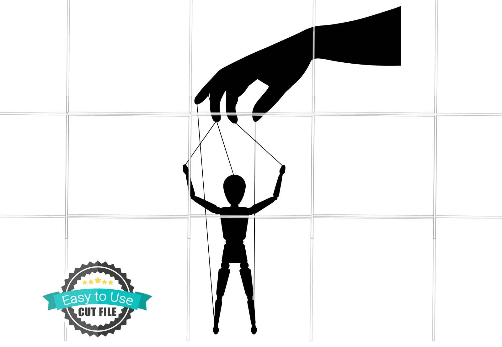 Puppet SVG Puppet DXF Puppet Clipart Puppet Silhouette Etsy Canada