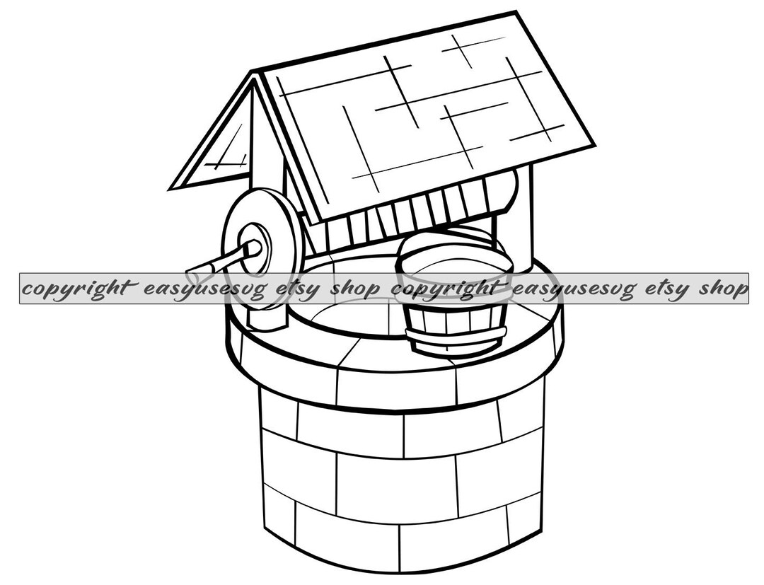 Water Well SVG Water Well DXF Water Well PNG Water Well - Etsy