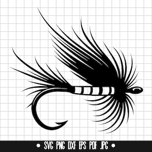 Fishing Fly Lure Svg, Fly Fishing Svg, Fishing Lure Svg, Angler Svg, Clipart Svg, Cut File Svg, Digital Svg