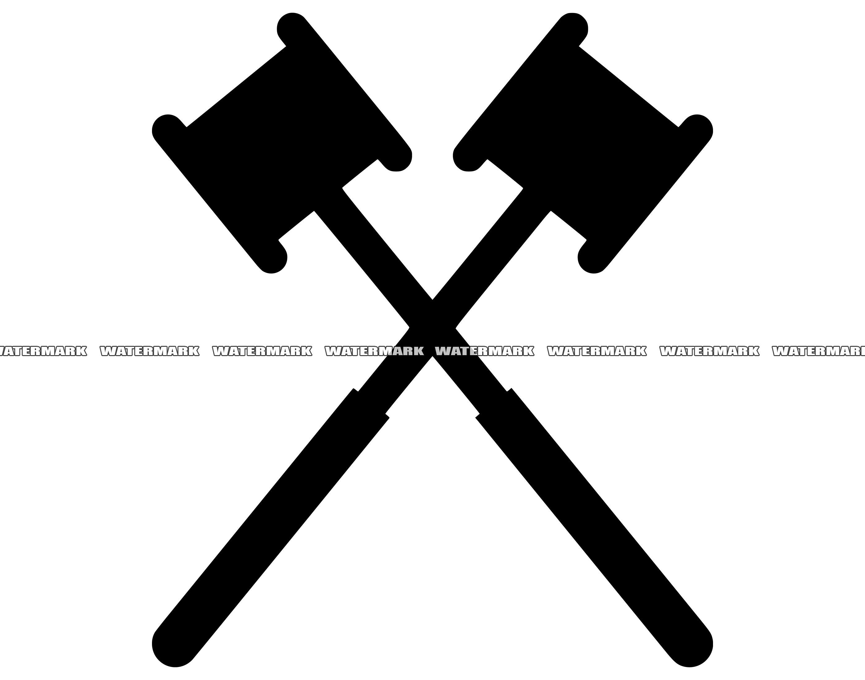 Crossed Gavel SVG Crossed Gavel Cut File Crossed Gavel DXF - Etsy Australia