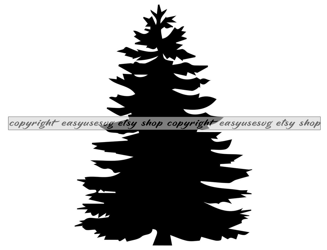 Pine Tree SVG Pine Tree DXF Pine Tree Png Pine Tree Clipart | Etsy