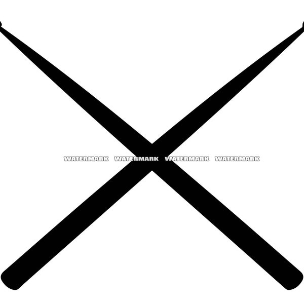 Drum Sticks SVG #1 Drum Sticks DXF, Drum Sticks PNG, Drum Sticks Clipart, Drum Sticks Silhouette, Drum Sticks Cut File, Drum Sticks Logo
